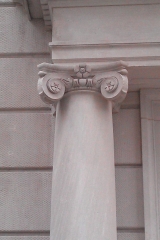 Reproduction limestone capitol Reproduction limestone capitol